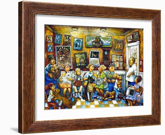 Visit to the Vet-Bill Bell-Framed Giclee Print