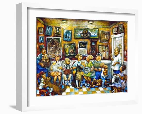 Visit to the Vet-Bill Bell-Framed Giclee Print