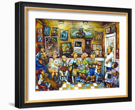 Visit to the Vet-Bill Bell-Framed Giclee Print