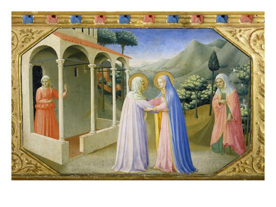 Visitation, from the Predella of the Annunciation