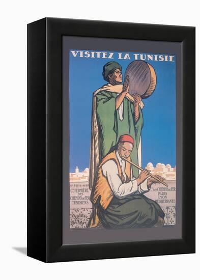 Visitez la Tunisie: Visit Tunisia-Jacques de la Neziere-Framed Stretched Canvas