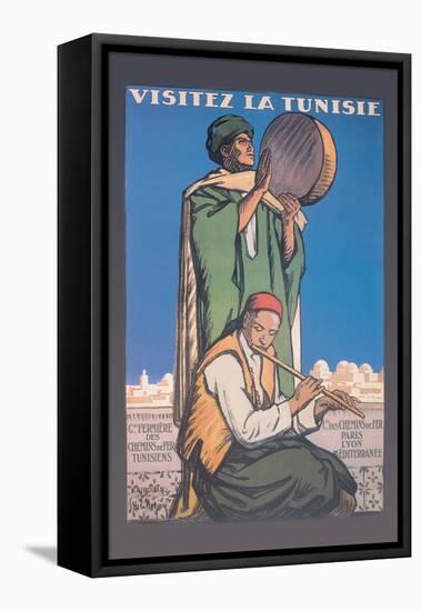 Visitez la Tunisie: Visit Tunisia-Jacques de la Neziere-Framed Stretched Canvas
