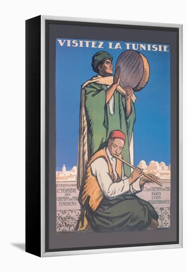 Visitez la Tunisie: Visit Tunisia-Jacques de la Neziere-Framed Stretched Canvas