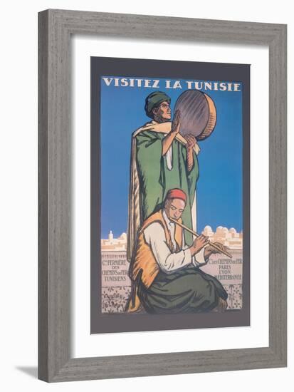 Visitez la Tunisie: Visit Tunisia-Jacques de la Neziere-Framed Art Print