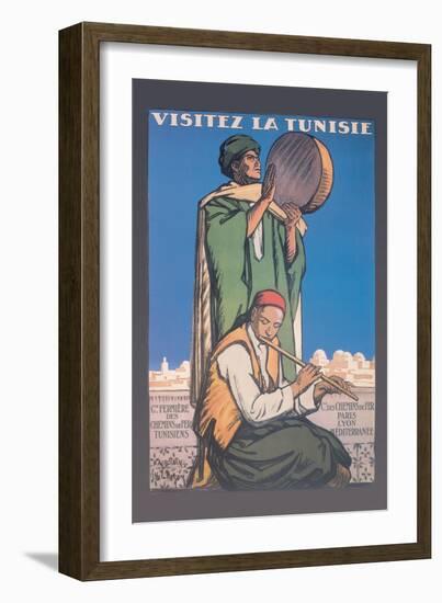 Visitez la Tunisie: Visit Tunisia-Jacques de la Neziere-Framed Art Print