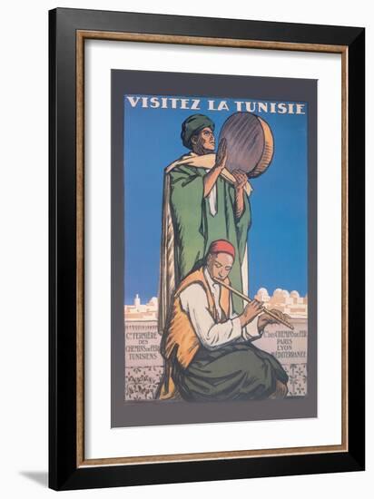 Visitez la Tunisie: Visit Tunisia-Jacques de la Neziere-Framed Art Print