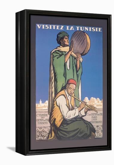 Visitez la Tunisie: Visit Tunisia-Jacques de la Neziere-Framed Stretched Canvas