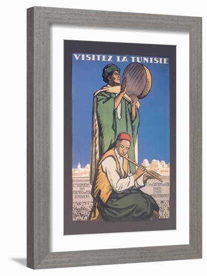 Visitez la Tunisie: Visit Tunisia-Jacques de la Neziere-Framed Art Print