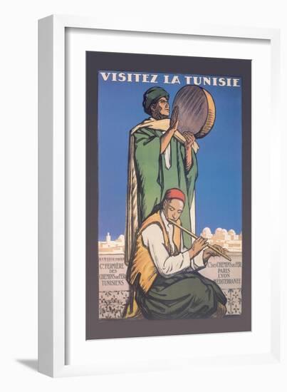 Visitez la Tunisie: Visit Tunisia-Jacques de la Neziere-Framed Art Print