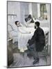 Visiting Day at the Hospital, 1893-Henry Jules Jean Geoffroy-Mounted Giclee Print