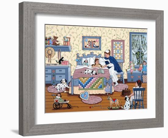 Visiting Nurse-Sheila Lee-Framed Giclee Print