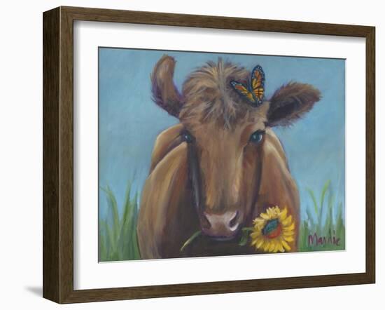 Visiting-Marnie Bourque-Framed Giclee Print