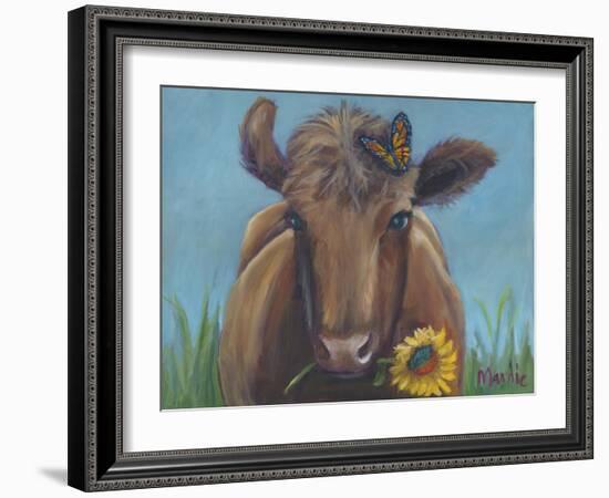 Visiting-Marnie Bourque-Framed Giclee Print