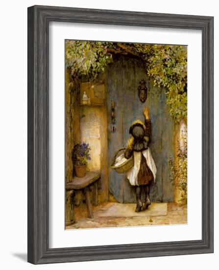 Visitor-Arthur Hopkins-Framed Art Print