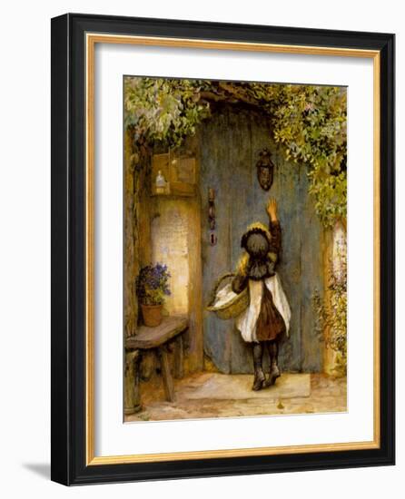 Visitor-Arthur Hopkins-Framed Art Print