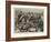 Visitors at the Cattle Show, a Pig Pen-Edward Frederick Brewtnall-Framed Giclee Print