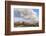 Visitors at the Gunnuhver Geothermal Area on Reykjanes Peninsula During Winter. Iceland-Martin Zwick-Framed Photographic Print