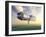 Visitors from Space-MIRO3D-Framed Art Print