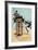 Visitors Impressions of the Irish Jaunting Car - Getting On, English, 1917-null-Framed Giclee Print