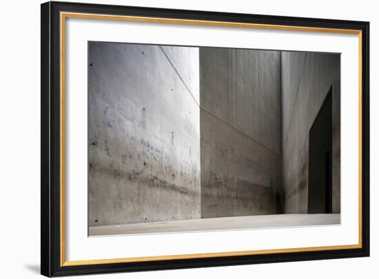 Visitors in Holocaust Museum-Felipe Rodriguez-Framed Photographic Print