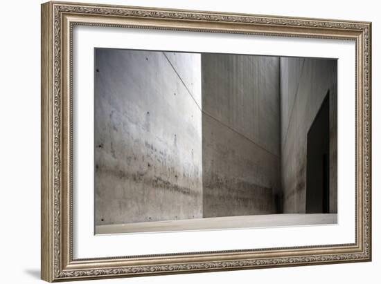 Visitors in Holocaust Museum-Felipe Rodriguez-Framed Photographic Print