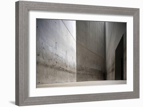 Visitors in Holocaust Museum-Felipe Rodriguez-Framed Photographic Print