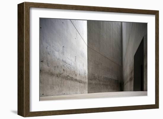 Visitors in Holocaust Museum-Felipe Rodriguez-Framed Photographic Print