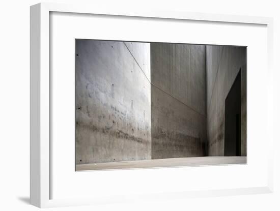 Visitors in Holocaust Museum-Felipe Rodriguez-Framed Photographic Print