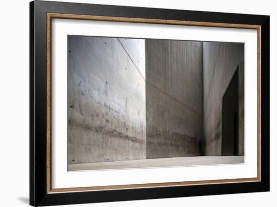 Visitors in Holocaust Museum-Felipe Rodriguez-Framed Photographic Print