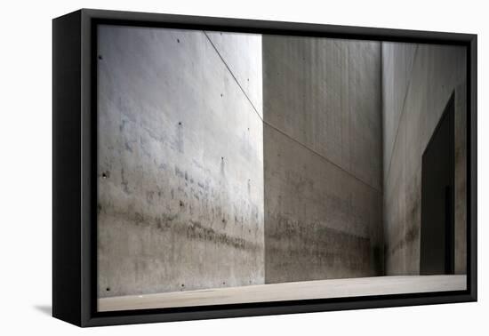 Visitors in Holocaust Museum-Felipe Rodriguez-Framed Premier Image Canvas