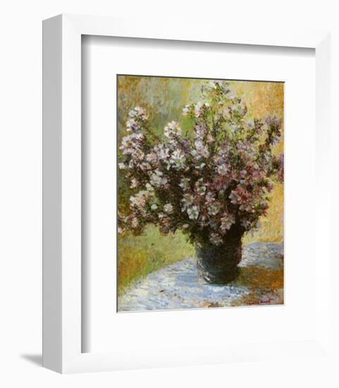 Viso di Malva-Claude Monet-Framed Art Print