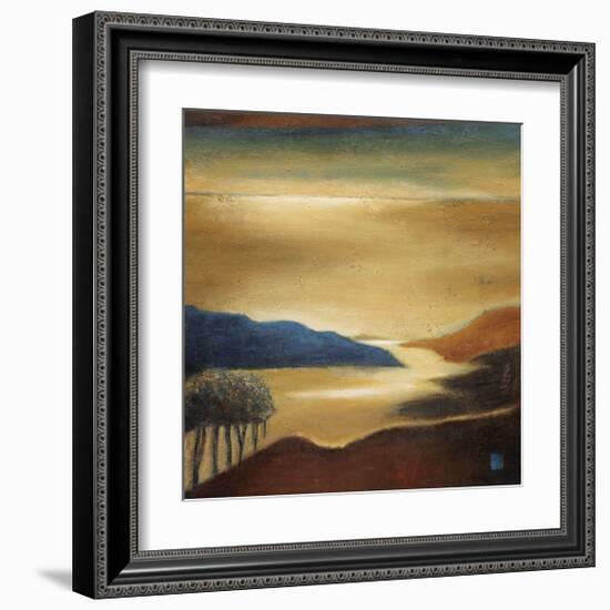 Vista de Costa Brava-Ursula Salemink-Roos-Framed Giclee Print