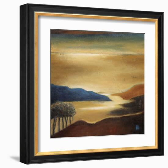 Vista de Costa Brava-Ursula Salemink-Roos-Framed Giclee Print