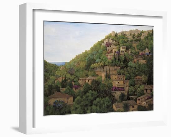 Vista de Deia-Montserrat Masdeu-Framed Giclee Print