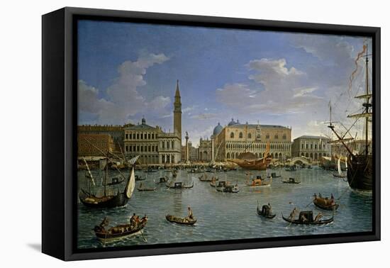 Vista de Venecia desde San Giorgio, 1697-Gaspar van Wittel-Framed Premier Image Canvas