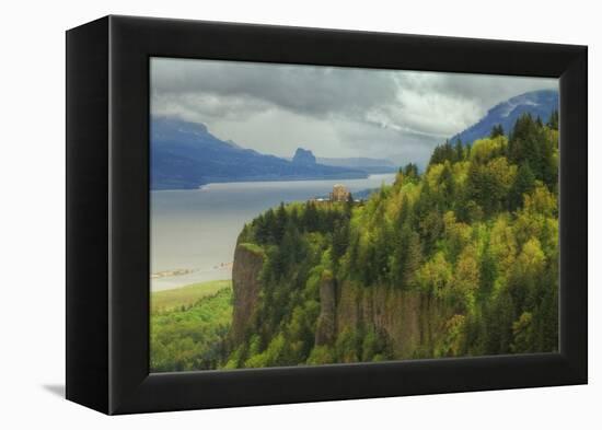 Vista House at Columbia River Gorge, Oregon-Vincent James-Framed Premier Image Canvas