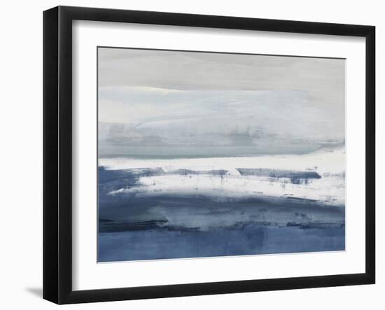 Vista Indigo Blue-Jake Messina-Framed Art Print