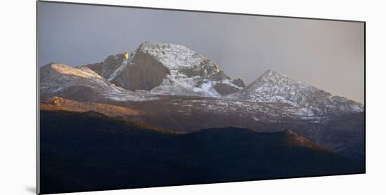 Vista of Long's Peak from Moraine Park in Rocky Mountain National Park, Colorado,USA-Anna Miller-Mounted Photographic Print