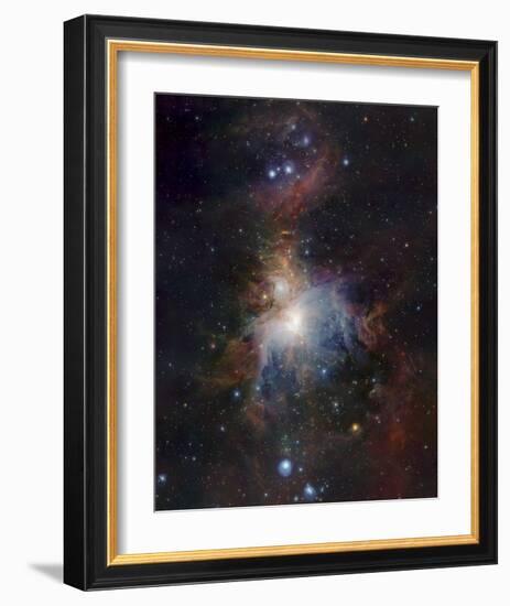 VISTA's infrared view of the Orion Nebula-ESO-Framed Art Print