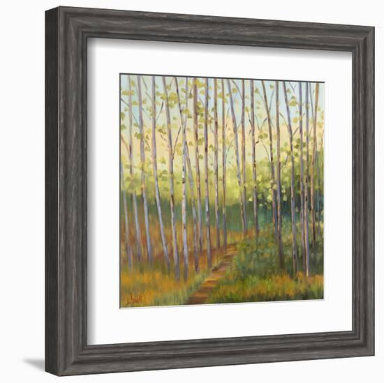 Vista Trees-Libby Smart-Framed Art Print