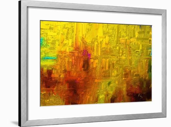 Visual 2-Rabi Khan-Framed Art Print