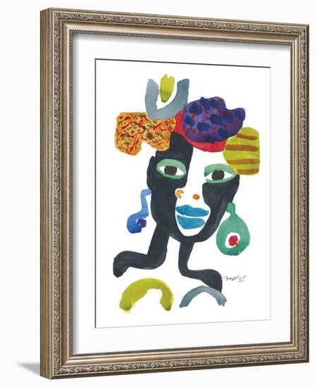 Visual Figure - Gaze-Gerry Baptist-Framed Giclee Print