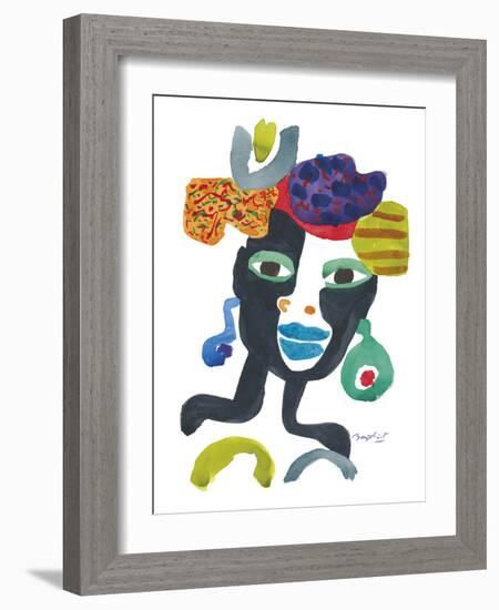 Visual Figure - Gaze-Gerry Baptist-Framed Giclee Print