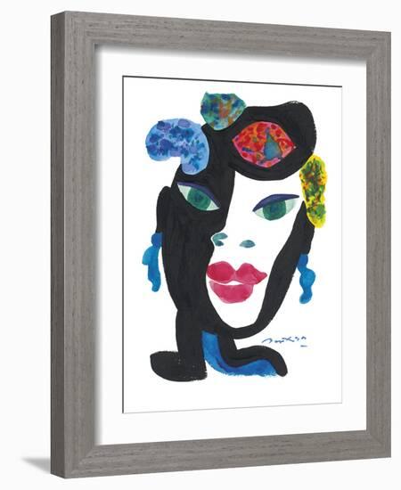 Visual Figure - Regard-Gerry Baptist-Framed Giclee Print