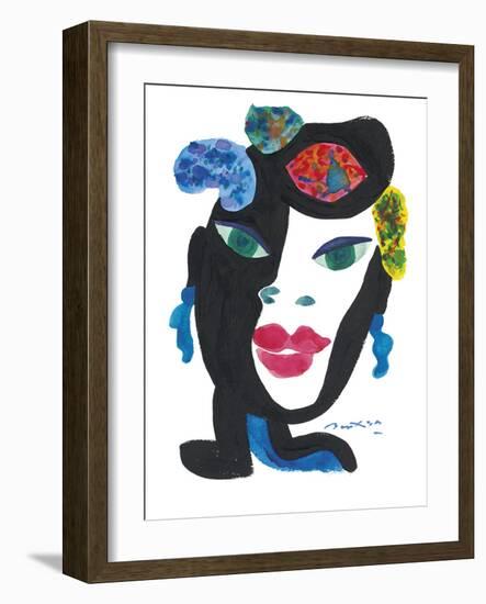 Visual Figure - Regard-Gerry Baptist-Framed Giclee Print