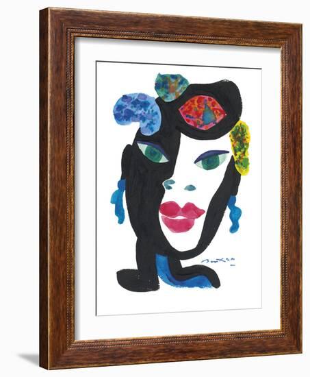 Visual Figure - Regard-Gerry Baptist-Framed Giclee Print