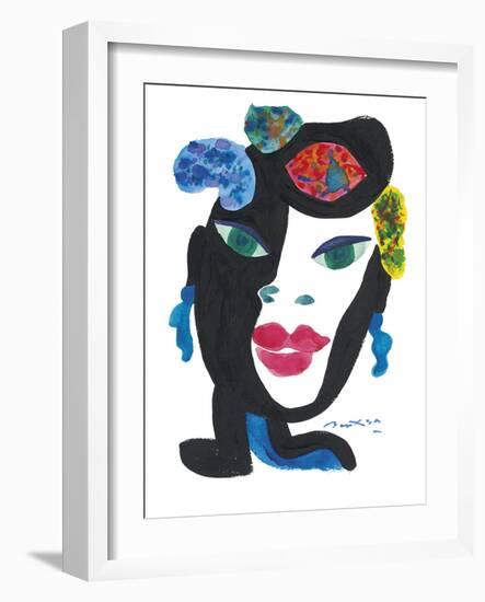 Visual Figure - Regard-Gerry Baptist-Framed Giclee Print