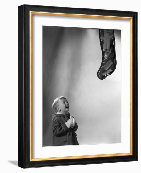 Visual to Promote a Toy Fair, 1963-Michael Walters-Framed Photographic Print