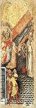 Christ with Angels and Saints, Evangelists, Doctors and Stories of St Eustace, 1351-Vitale da Bologna-Framed Giclee Print