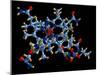 Vitamin B12 (cyanocobalamin) Molecule-Dr. Mark J.-Mounted Photographic Print